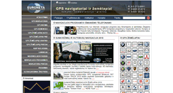 Desktop Screenshot of euronet.lt