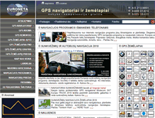 Tablet Screenshot of euronet.lt
